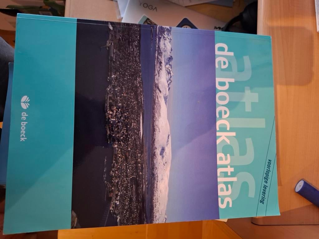 De Boeck: atlas, Ophalen of Verzenden