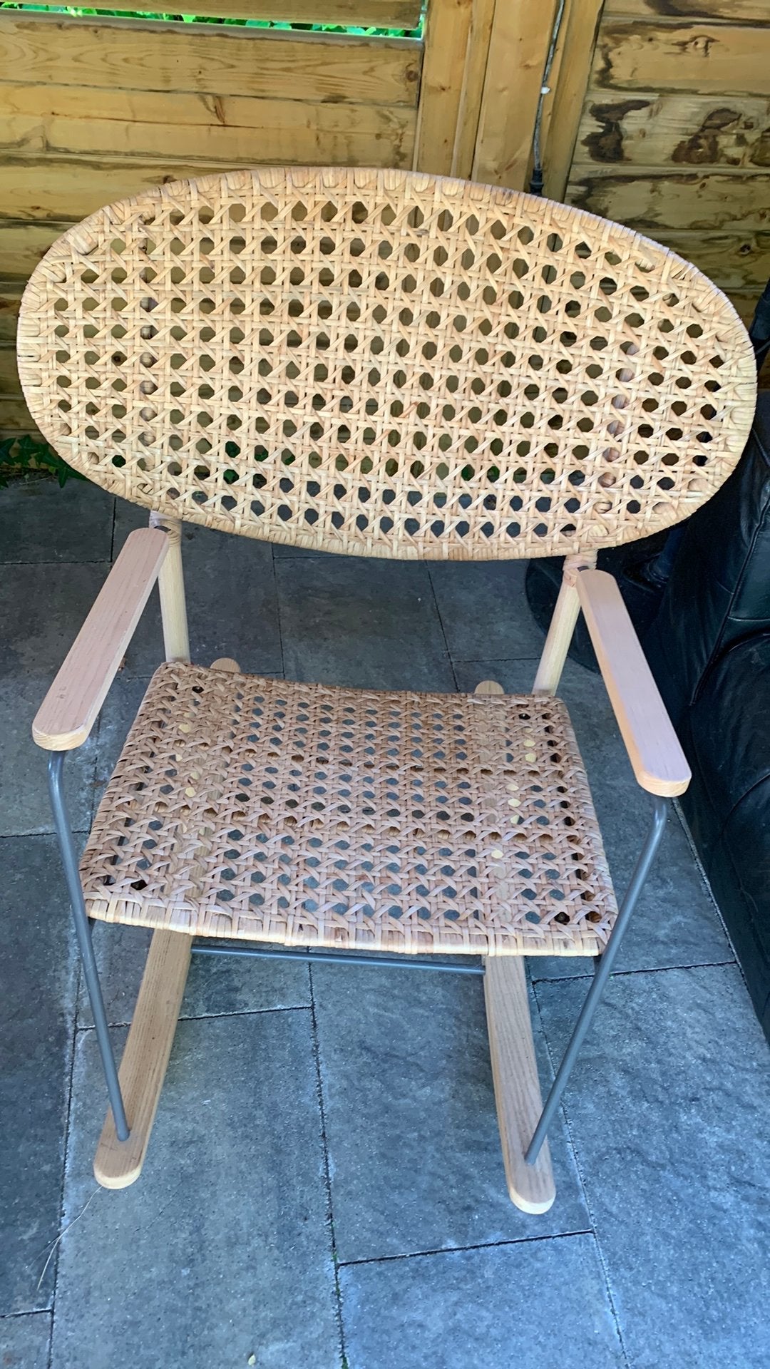 Rotan schommelstoel NIEUW, Ophalen, Nieuw, Rotan