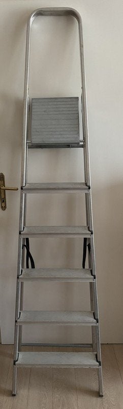 Escabeau 6 marches, Enlèvement, Utilisé, Échelle, 2 à 4 mètres