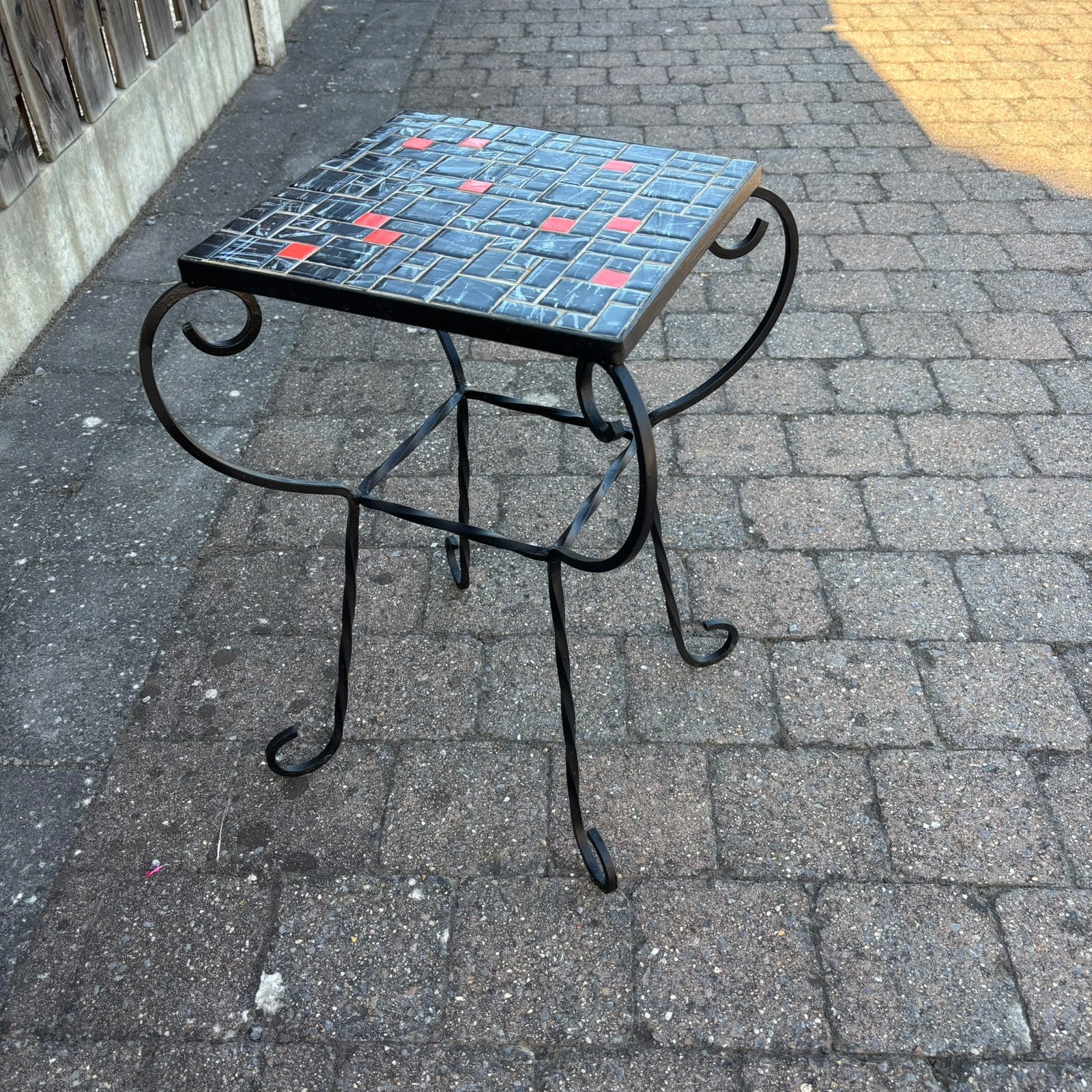 Vintage bijzettafel, Huis en Inrichting, Ophalen, Zo goed als nieuw