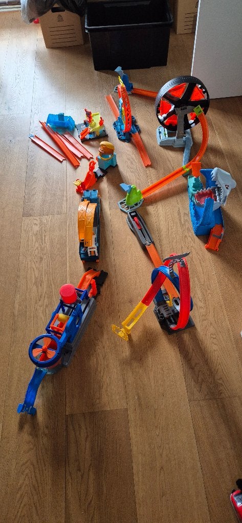 Ensembles divers Hot Wheels, Enfants & Bébés, Jouets | Circuits, Comme neuf, Circuit, Manuelle, Hot Wheels, Enlèvement