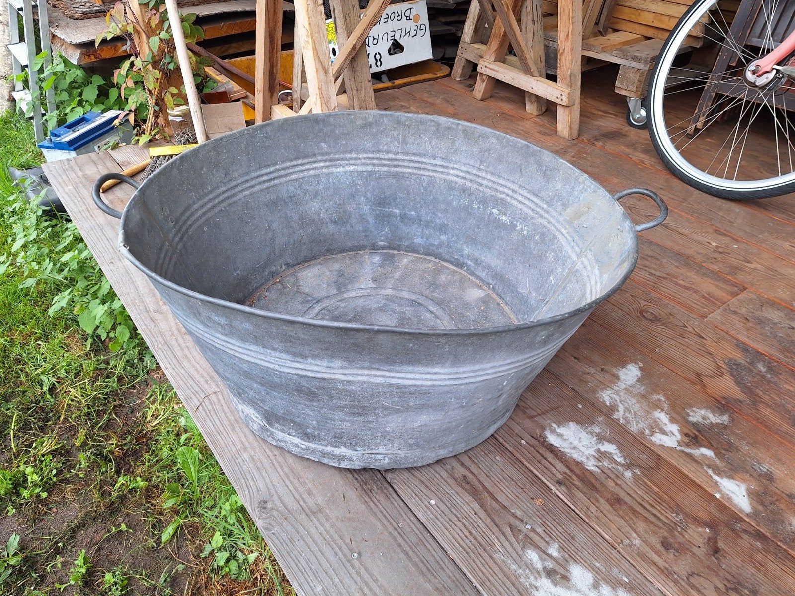 Zinken tijl, Tuin en Terras, Ophalen