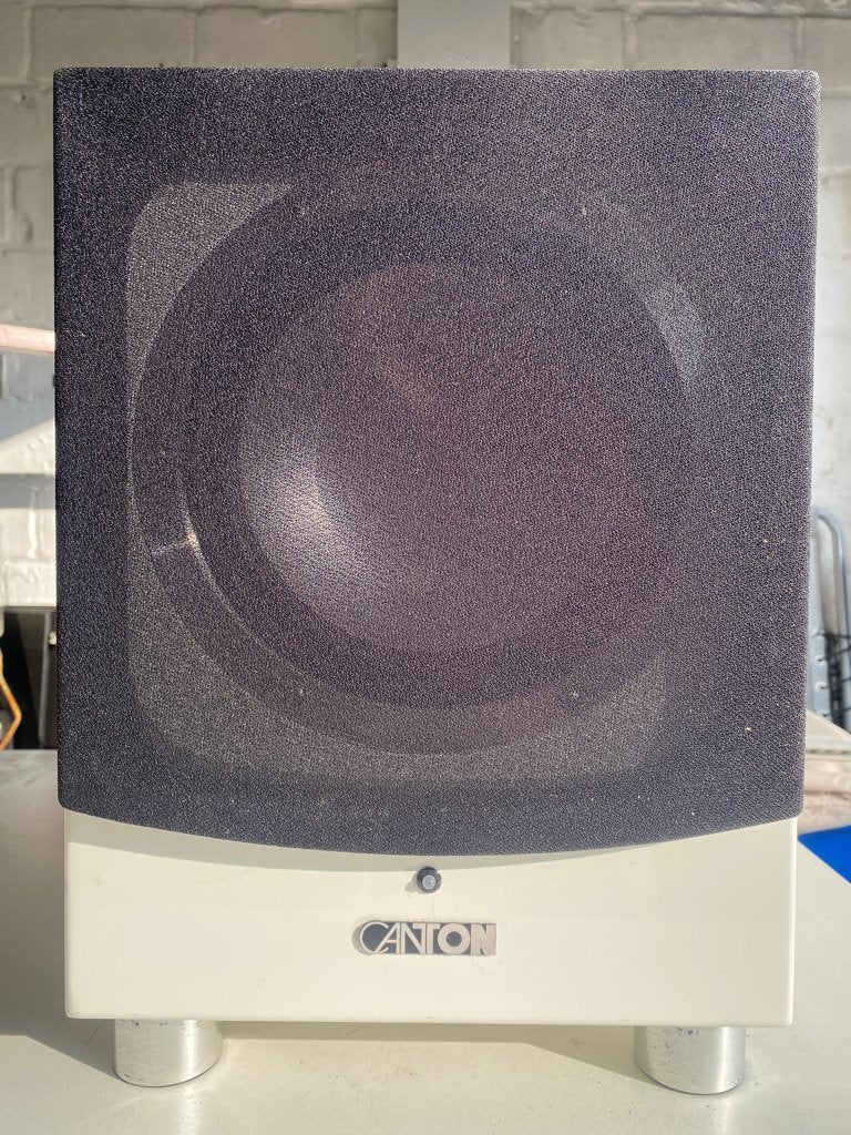 Caisson de basses Canton SUB80, TV, Hi-fi & Vidéo, Enceintes, Enlèvement ou Envoi, Comme neuf, 150 watts ou plus, Subwoofer