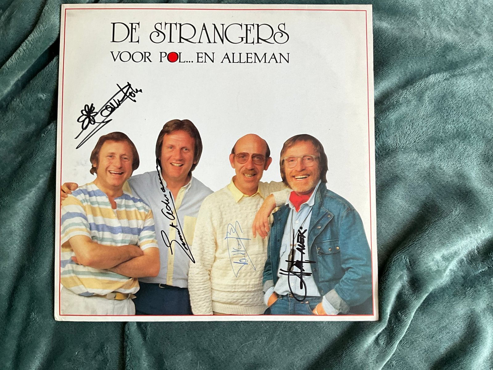 Gesigneerde LP van de Strangers, Cd's en Dvd's, Ophalen, Zo goed als nieuw