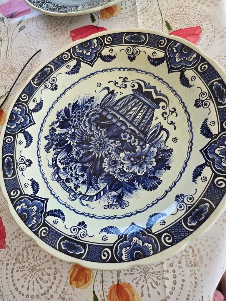 Delft borden 30cm, Antiek en Kunst, Ophalen