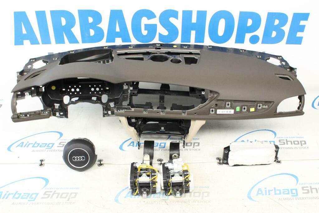 Airbag Tableau de bord brun HUD grandes ceintures Audi A6 4G