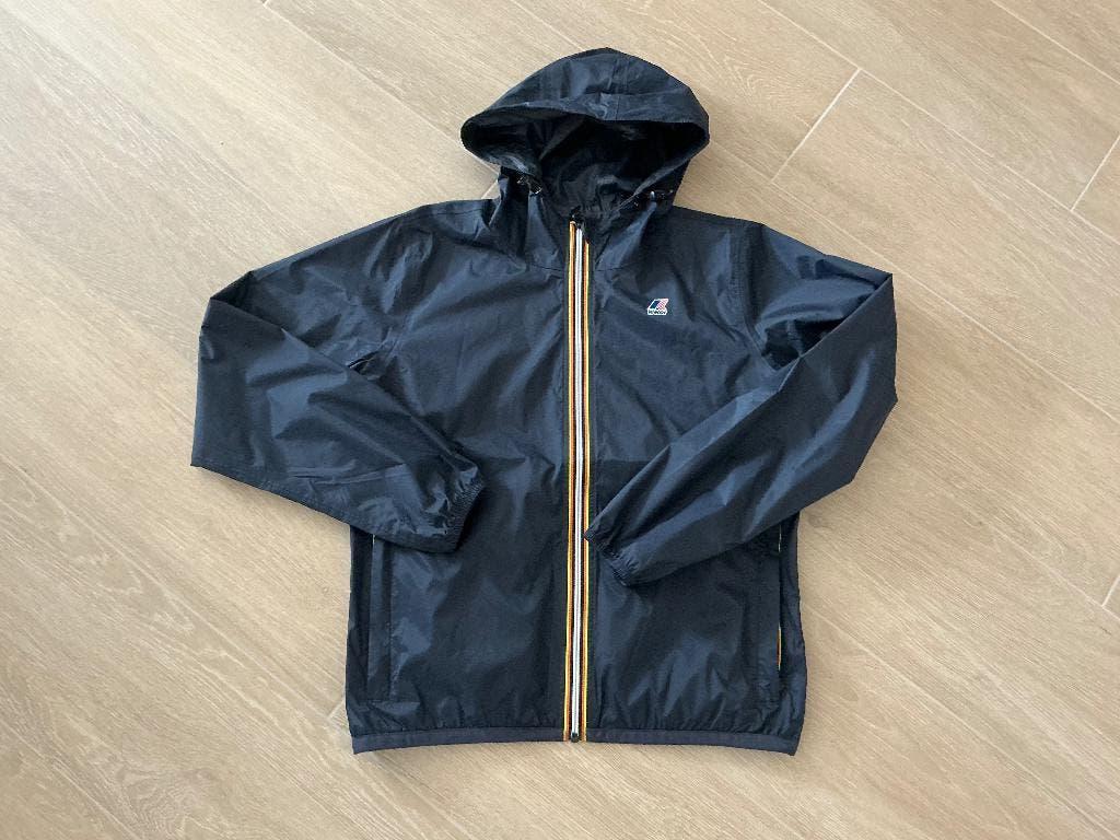 K-Way donkerblauw mt36 nieuwstaat, Kleding | Dames, K-way, Blauw, Ophalen of Verzenden, Zo goed als nieuw