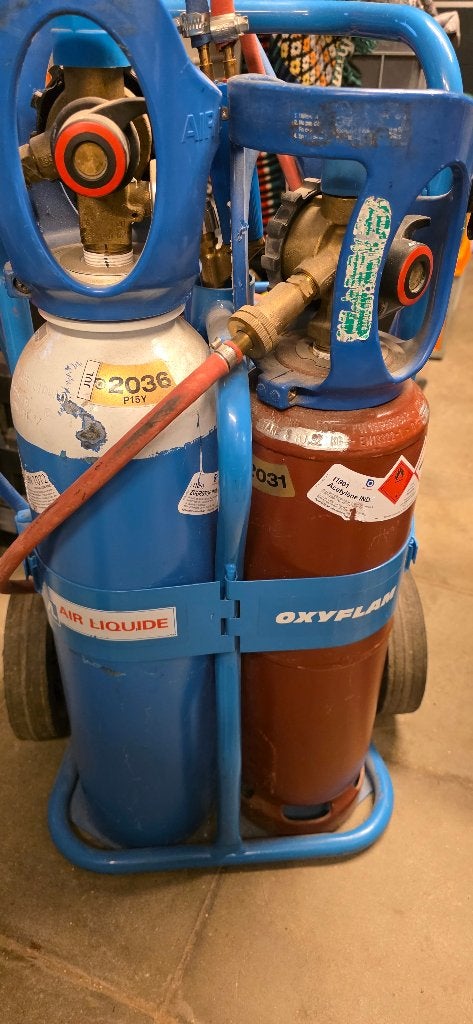 Poste a souder acetylene, Enlèvement, Comme neuf, Autres types