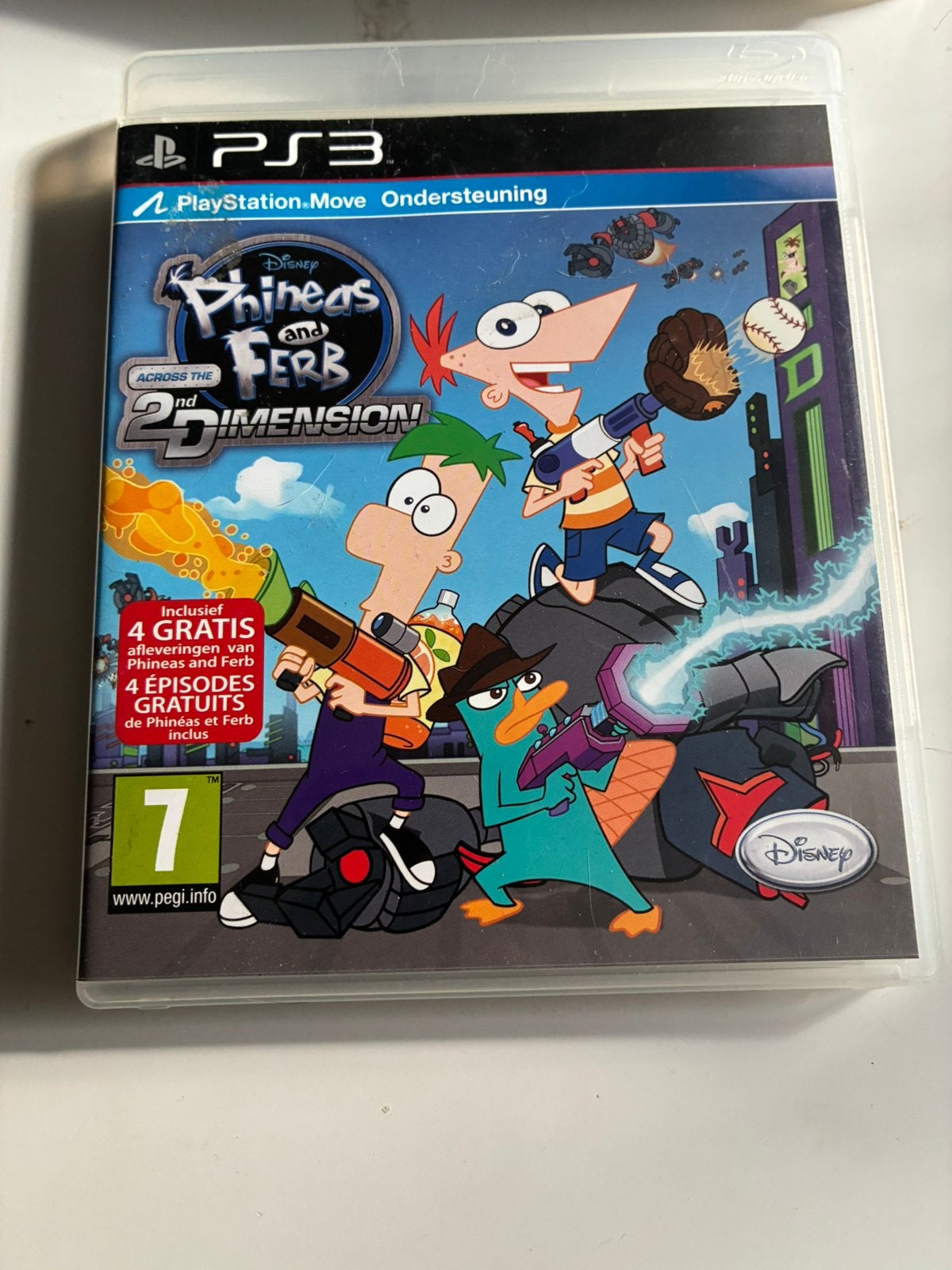 Phineas en Ferb: Across the 2nd Dimension PS3, Enlèvement ou Envoi, Comme neuf