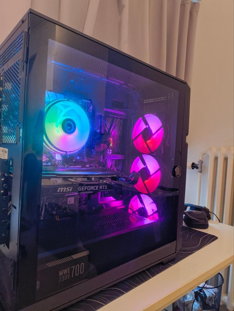 Gaming PC + RTX 2070 Super + Intel I7, Computers en Software, Ophalen of Verzenden