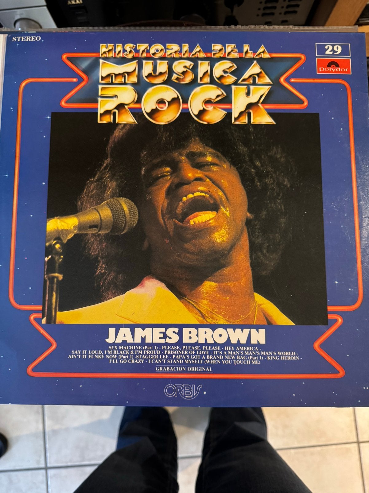 Lp James Brown, Musica Rock, Ophalen of Verzenden, Zo goed als nieuw