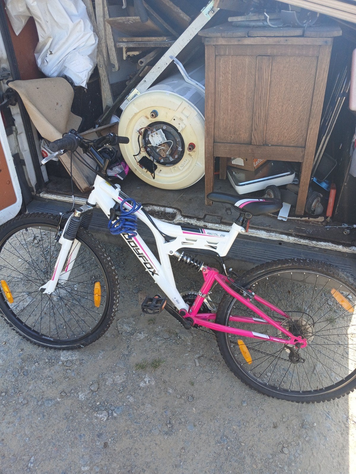 Fiets 26inch, Enlèvement, Utilisé, Aluminium, Frein sur jante
