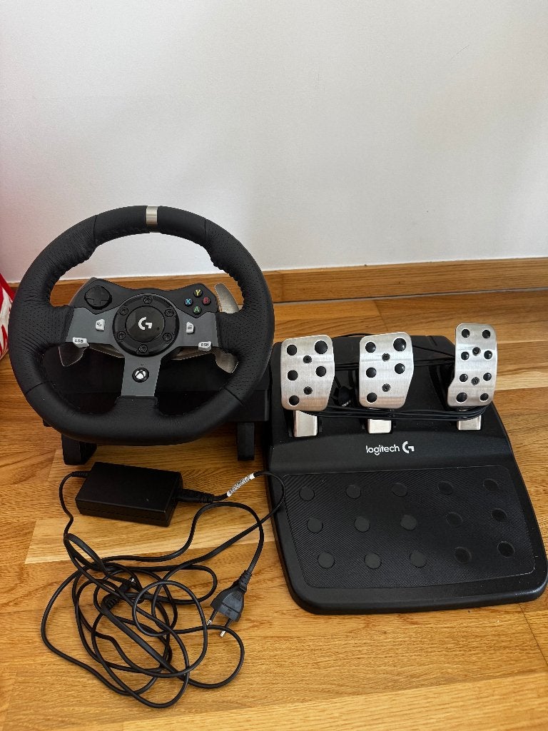 Logitech G920 Volant + Pédalier - Xbox/PC, Games en Spelcomputers, Ophalen, Racestuur, Force feedback, Zo goed als nieuw