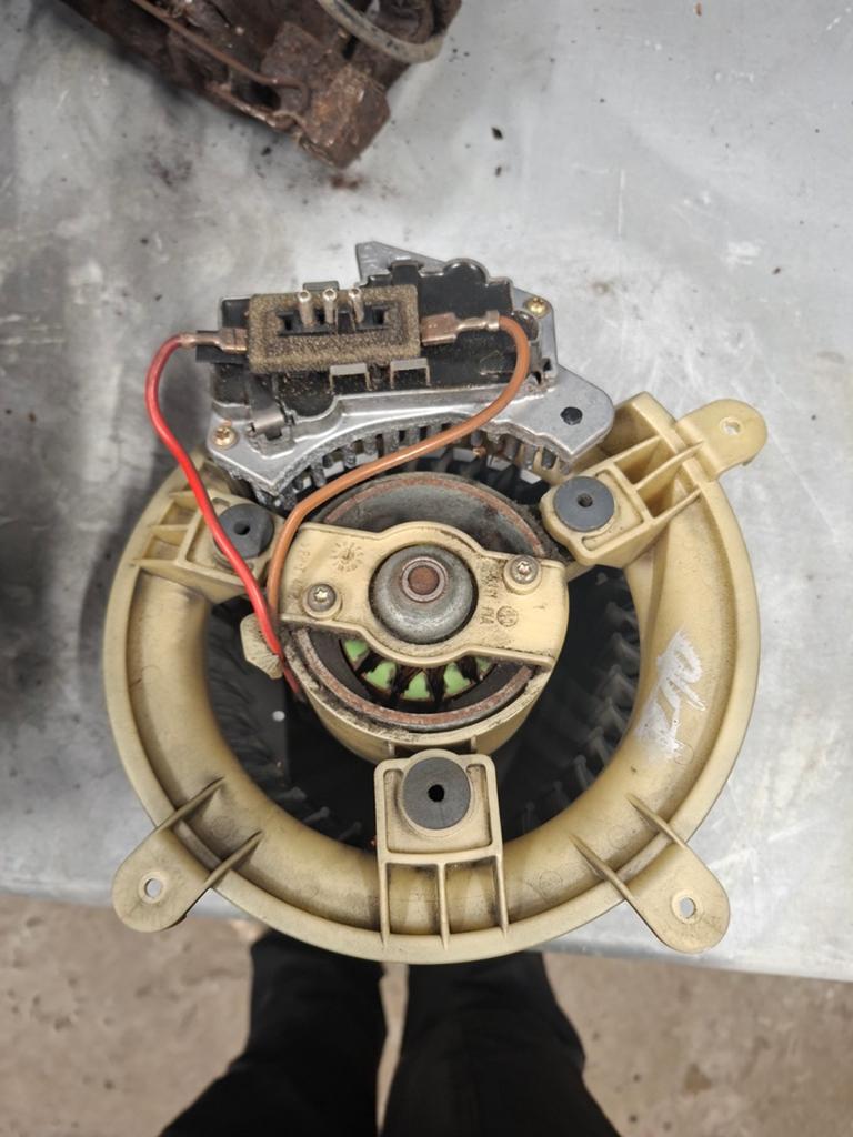 Moteur de ventilateur Mercedes W210 Classe E, Enlèvement, Mercedes-Benz
