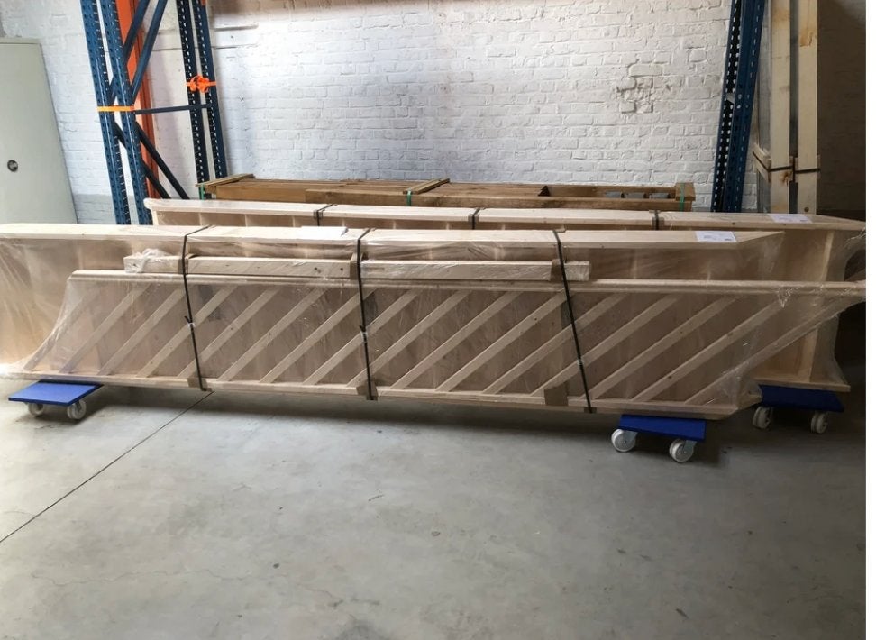 trap met leuning, Doe-het-zelf en Bouw, Ladders en Trappen, Ophalen, Gebruikt, Trap
