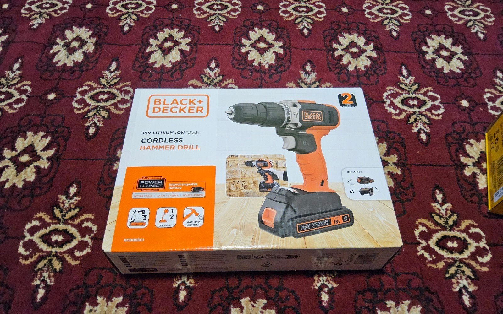 Perceuse Black and Decker 18V neuve dans son étui, Enlèvement ou Envoi