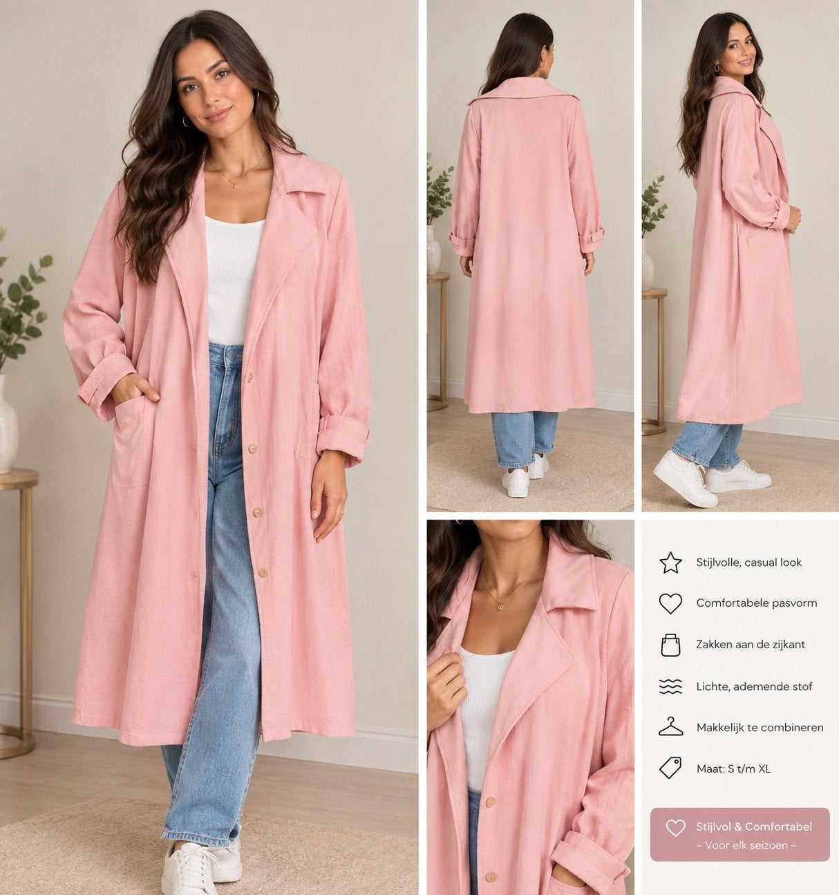 taille de gilet mi-longue, Hobby & Loisirs créatifs, Enlèvement ou Envoi