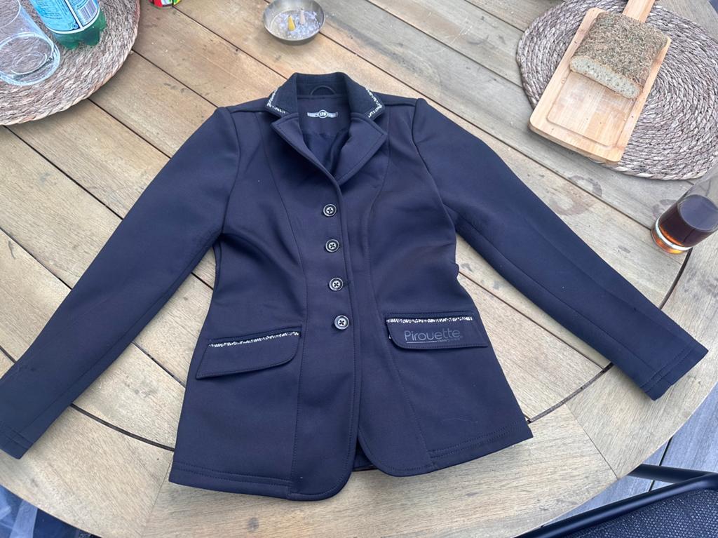 Paardrijkleding kind 128, 134,  140, BR, Ophalen of Verzenden, Zo goed als nieuw, Zwart