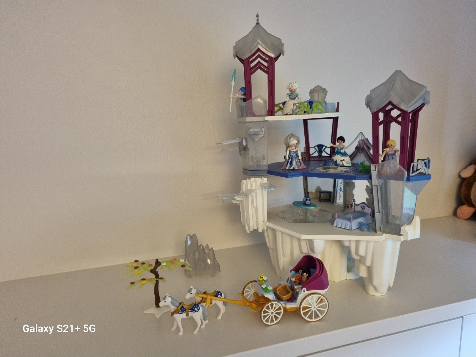 playmobiel ijskasteel, Kinderen en Baby's, Ophalen, Zo goed als nieuw, Kasteel/Fort