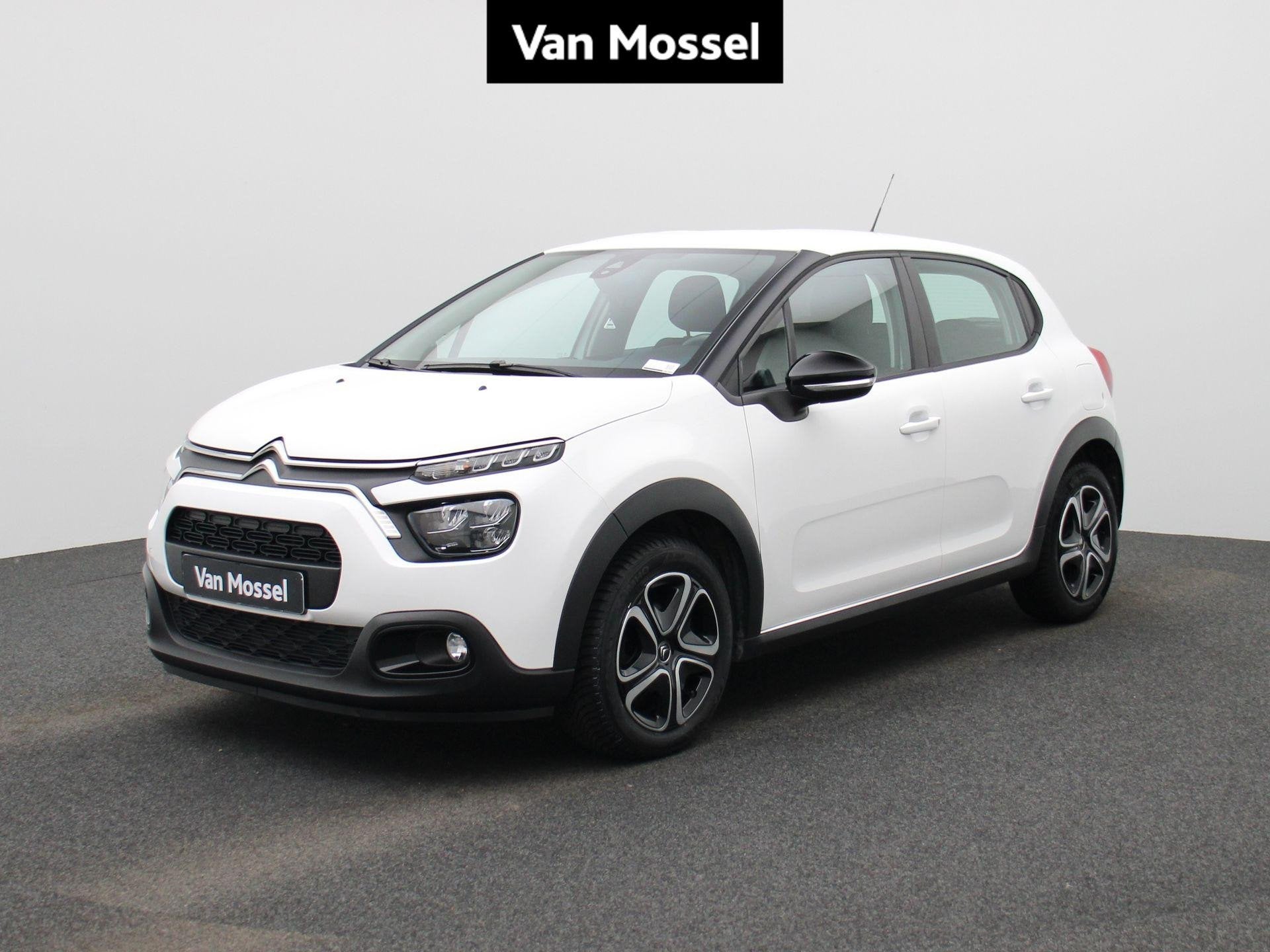 Citroën C3 1.2 PureTech 82 S&S MAN Feel, Auto's, Voorwielaandrijving, Gebruikt, Wit, 5 deurs
