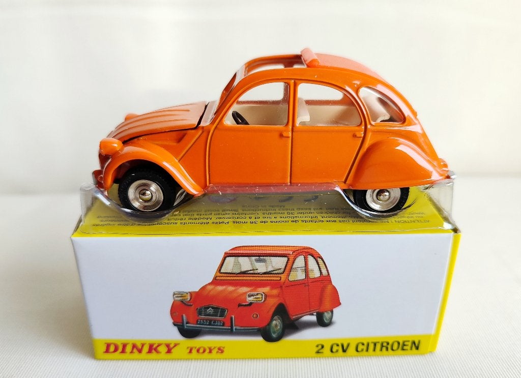 Dinky Atlas _ Citroën 2CV _ ref. 011500. Heel zeldzaam!, Ophalen of Verzenden, Zo goed als nieuw, Auto, Dinky Toys