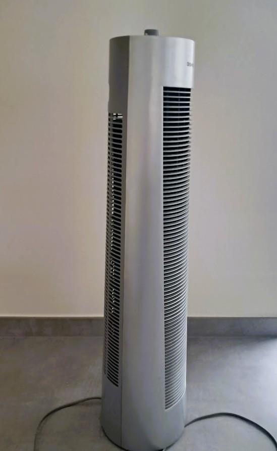 torenventilator  86 cm  grijs   sterke luchtverplaatsing, Elektronische apparatuur, Ventilatoren, Ophalen, Zo goed als nieuw, Torenventilator