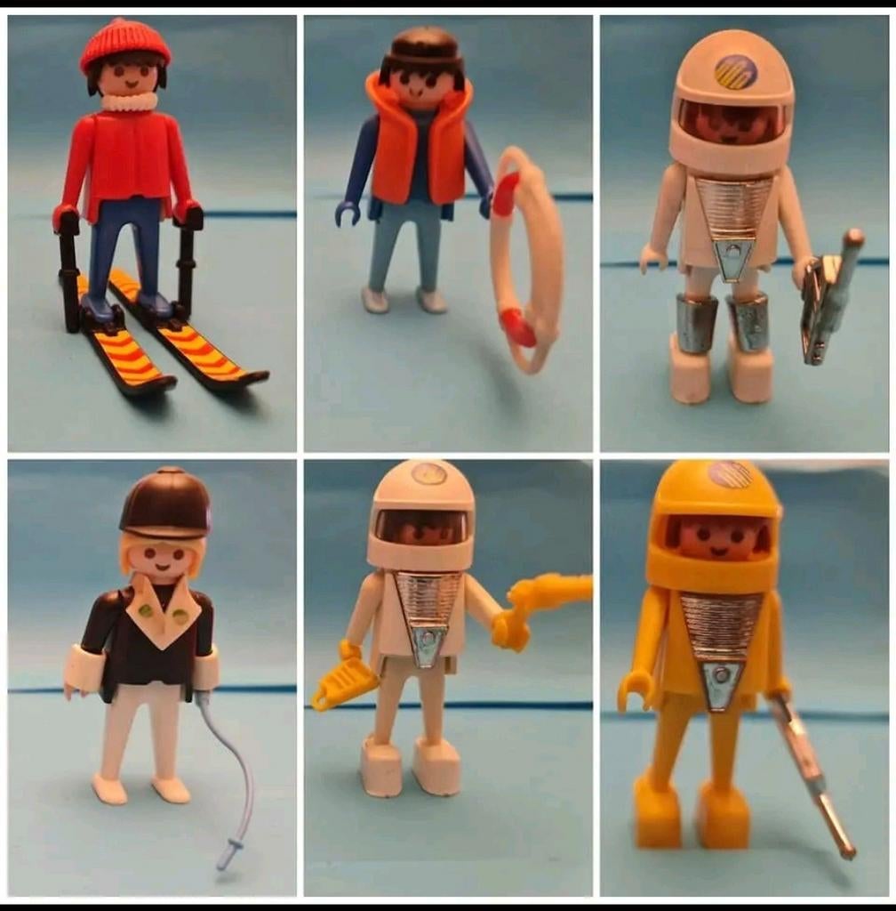 Playmobil vintage figuren / personages met attribut : deel 1, Enlèvement ou Envoi