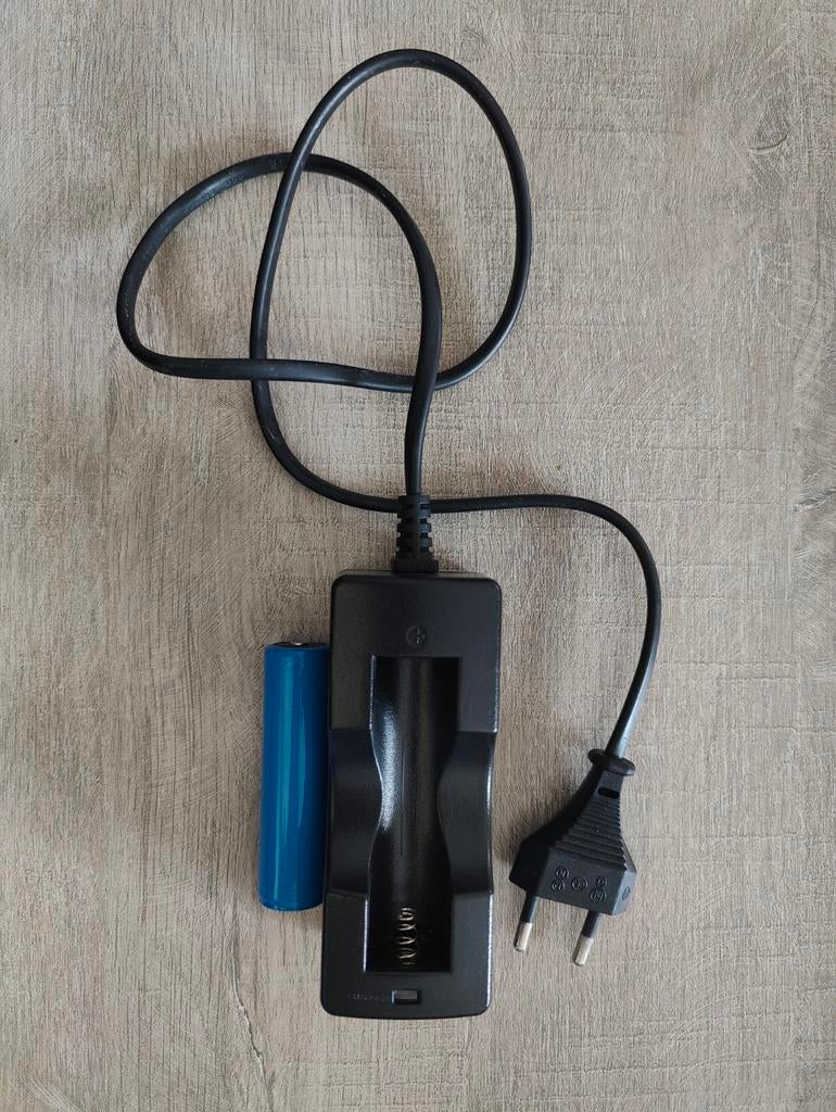 Big Blue oplader en batterij, Ophalen