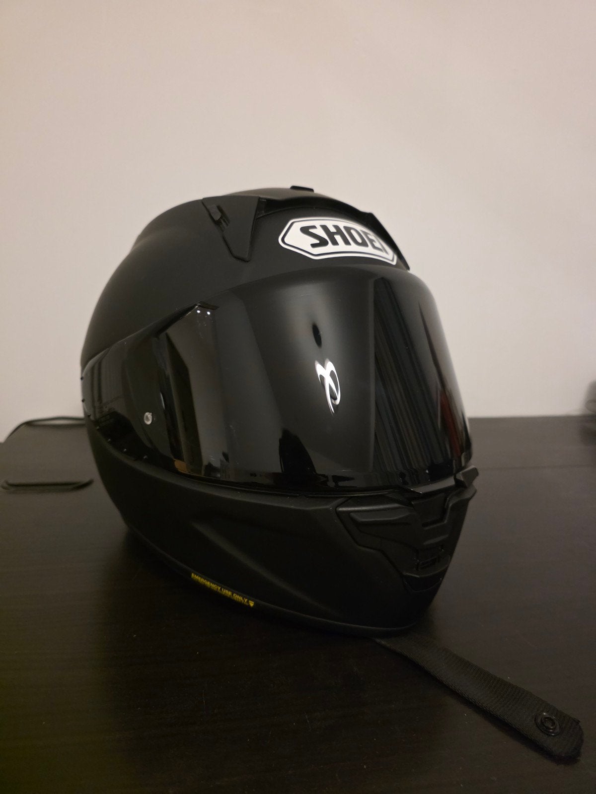 X-spr pro noir mat, Motos, Casque intégral, Enlèvement, L, Shoei