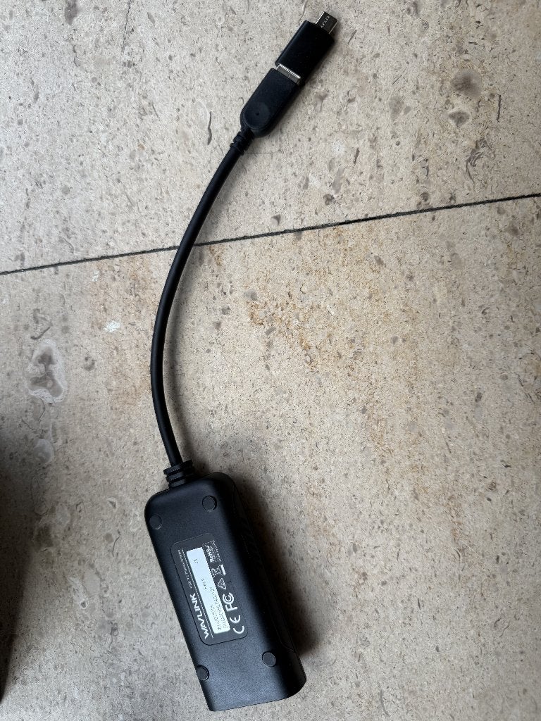 WAVLINK USB A 3.0/USB-C NAAR HDMI 2K@60HZ, DISPLAYLINK-CHIP, WAVLINK, Ophalen of Verzenden, USB-hub, Laptop