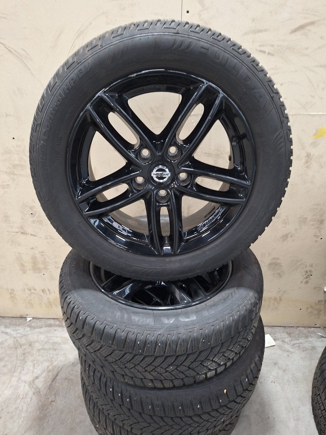 Nissan Leaf Winterset 16 Inch Origineel, Auto-onderdelen, Banden en Velgen, Ophalen, Gebruikt, -, Banden en Velgen