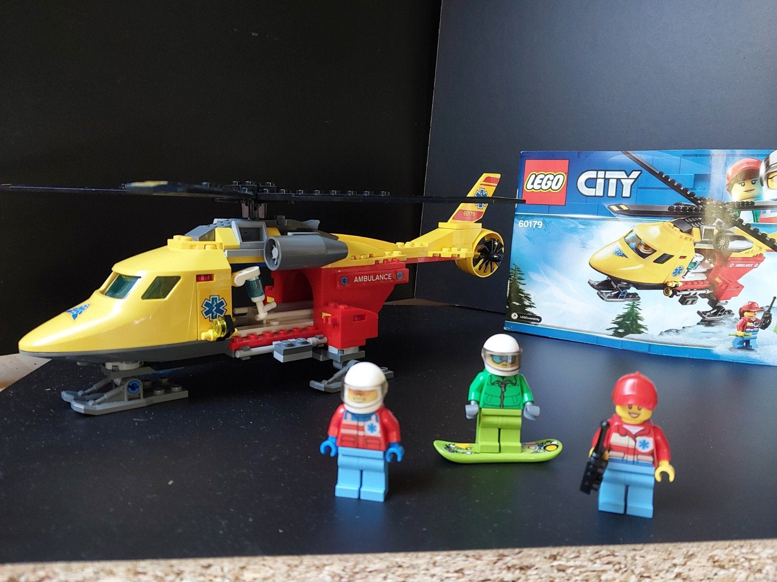 Lego city Ambulance helicopter., Enlèvement, Complet, Lego, City