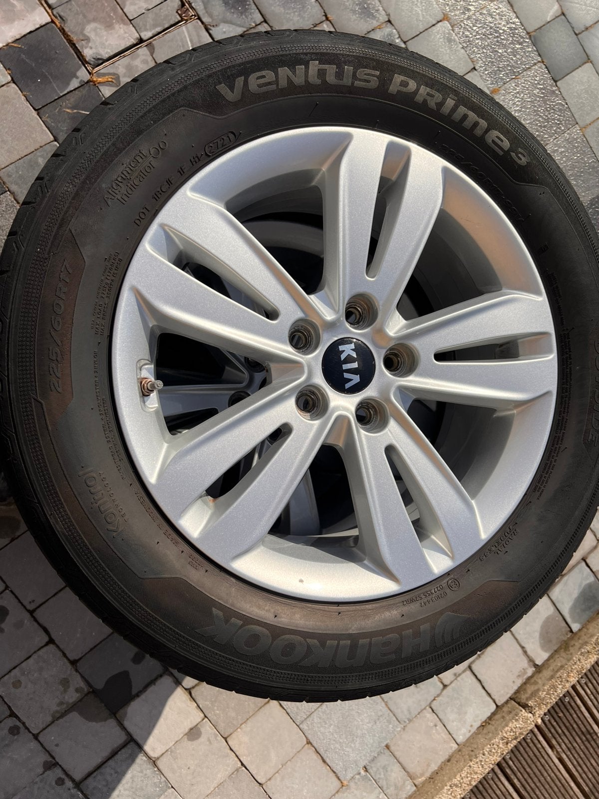 Kia 17' velgen, Ophalen, Velg(en)