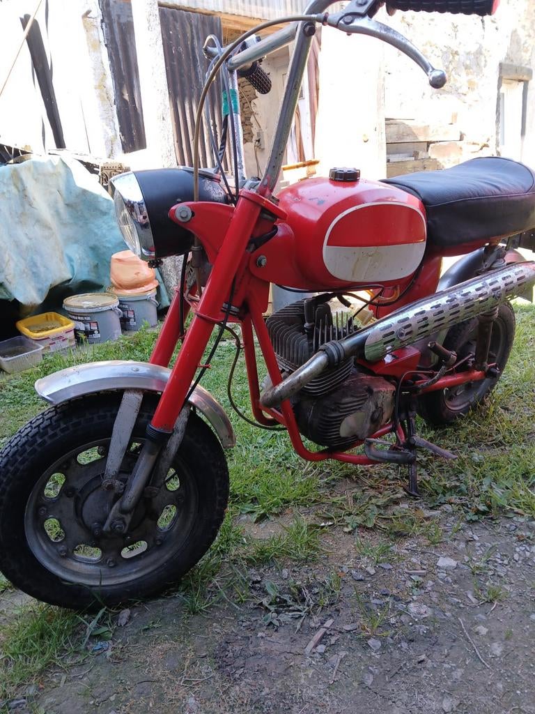 Garelli minibat, Enlèvement