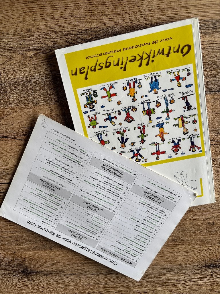 Plantyn kindvolgsysteem kleuters boek, Enlèvement ou Envoi