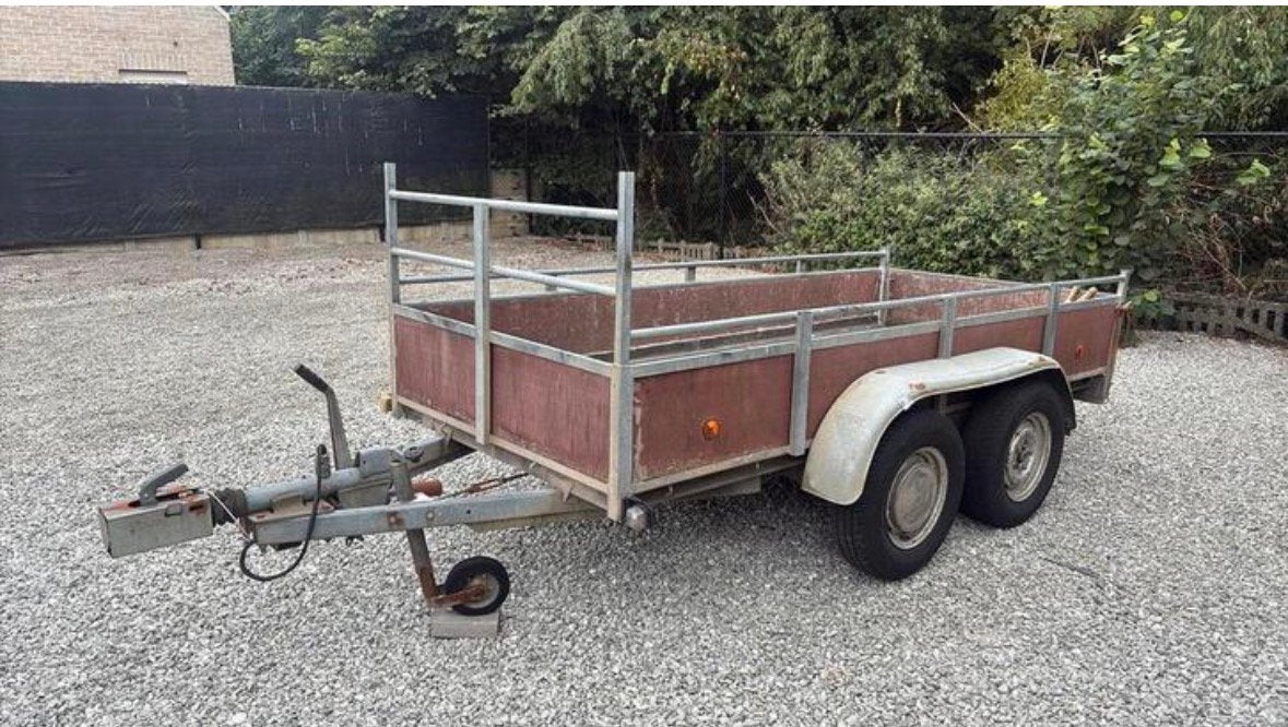 Geremde aanhanwagen, Auto diversen, Aanhangers en Bagagewagens, Ophalen, Zo goed als nieuw
