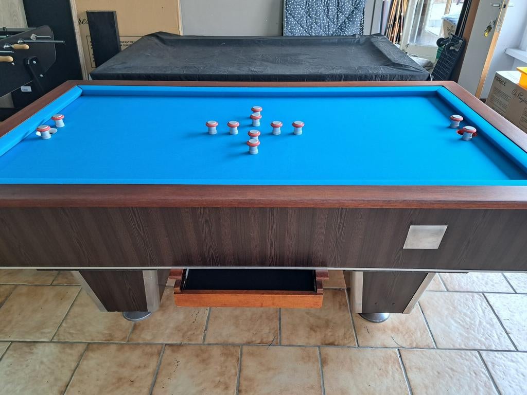 Billard à bouchons remis à neuf, Sports & Fitness, Billards & Billards américains, Enlèvement ou Envoi