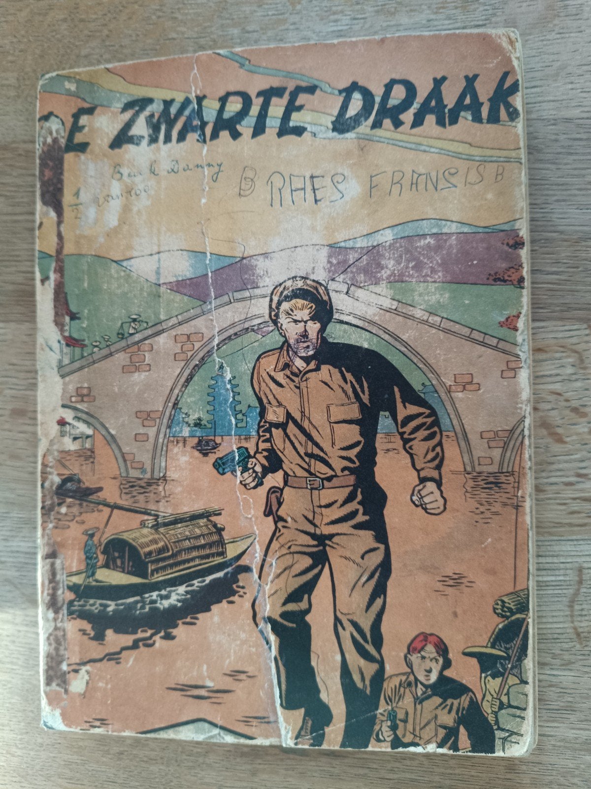 de zwarte draak van Buck Danny 1951, Boeken, Ophalen of Verzenden