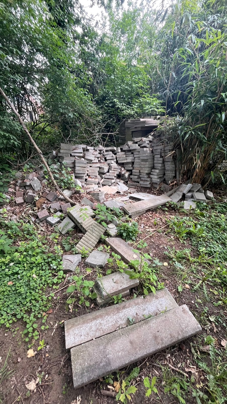GRATIS!! Allerlei stenen/klinkers OP TE HALEN!, Jardin & Terrasse, Enlèvement, Comme neuf, Briques