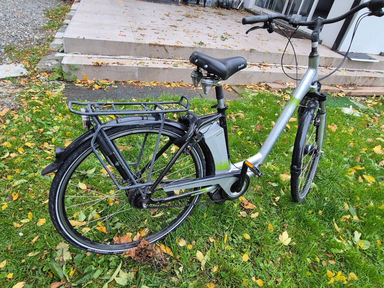 damesfiets kalkhoff batterij werkt niet zoals het hoort, Gebruikt, 47 tot 51 cm, 30 tot 50 km per accu, Ophalen