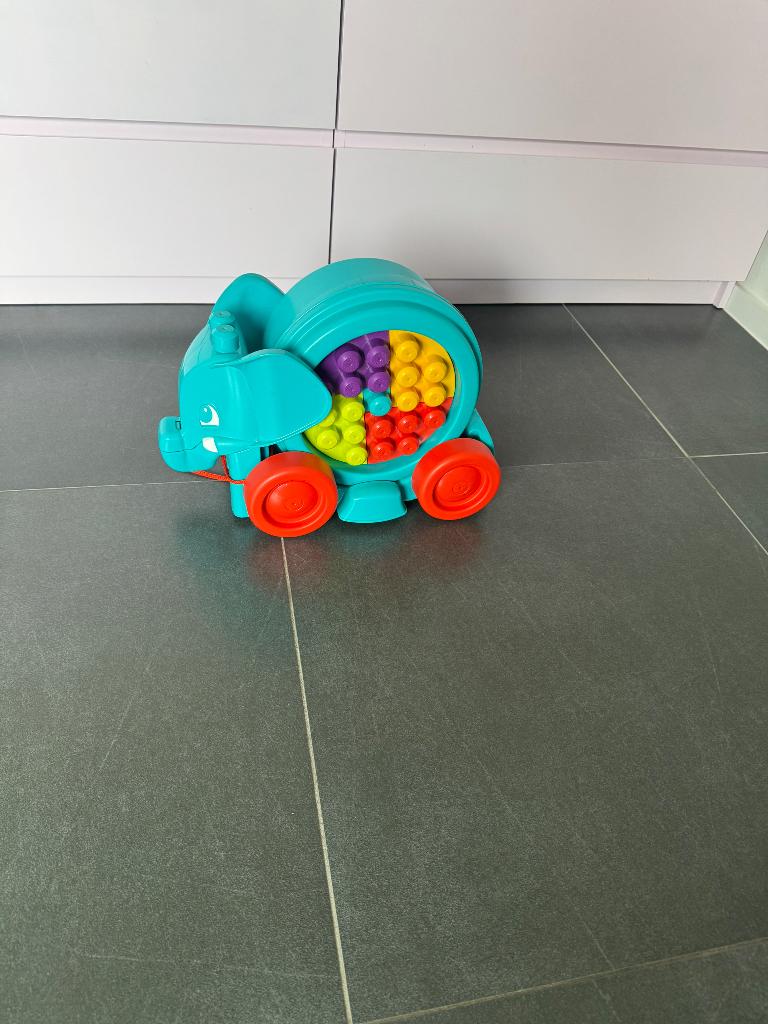 Megablocks olifant bewaardoos, Enfants & Bébés, Jouets | Blocs de construction, Enlèvement, Comme neuf, Megabloks