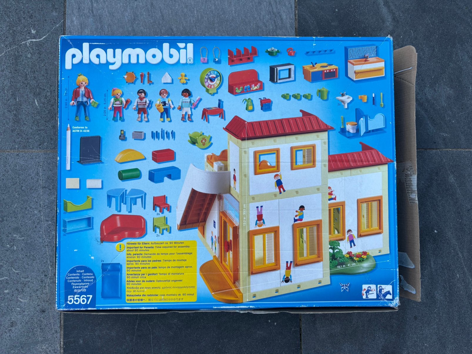 Playmobil 5567: Kinderdagverblijf, Kinderen en Baby's, Speelgoed | Playmobil, Ophalen of Verzenden, Zo goed als nieuw