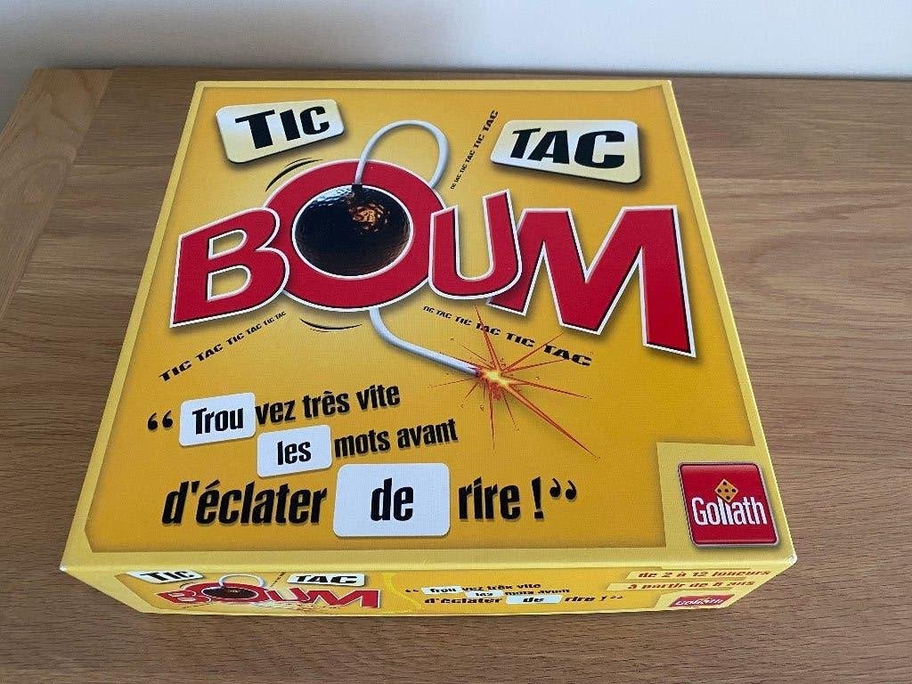 Jeu Tic Tac Boum, Hobby & Loisirs créatifs, 1 ou 2 joueurs, Enlèvement ou Envoi, Utilisé, Goliath