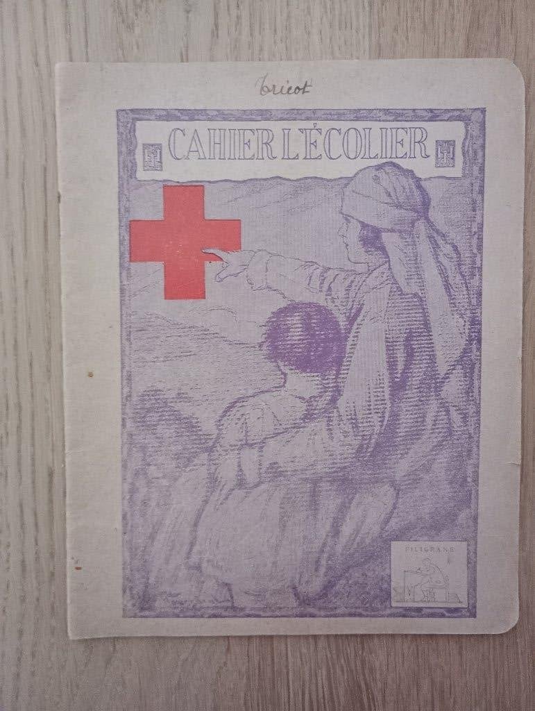 WO I schrift Rode Kruis, Ophalen of Verzenden, Overige soorten, Overige typen