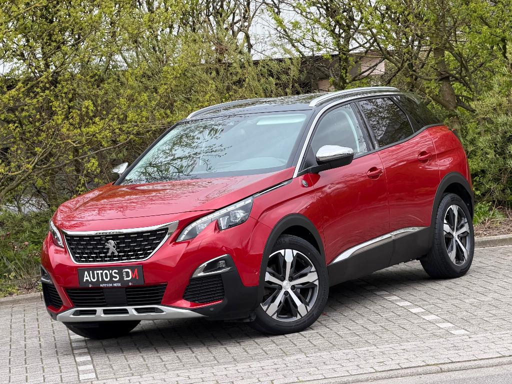 Peugeot 3008 1.2 PureTech Crossway en demi-cuir,, Rouge, Achat, Euro 6, Entreprise