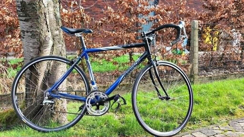 Decathlon Heren Racefiets, Fietsen en Brommers, Gebruikt, Velgrem, Versnellingen, 65 cm of meer