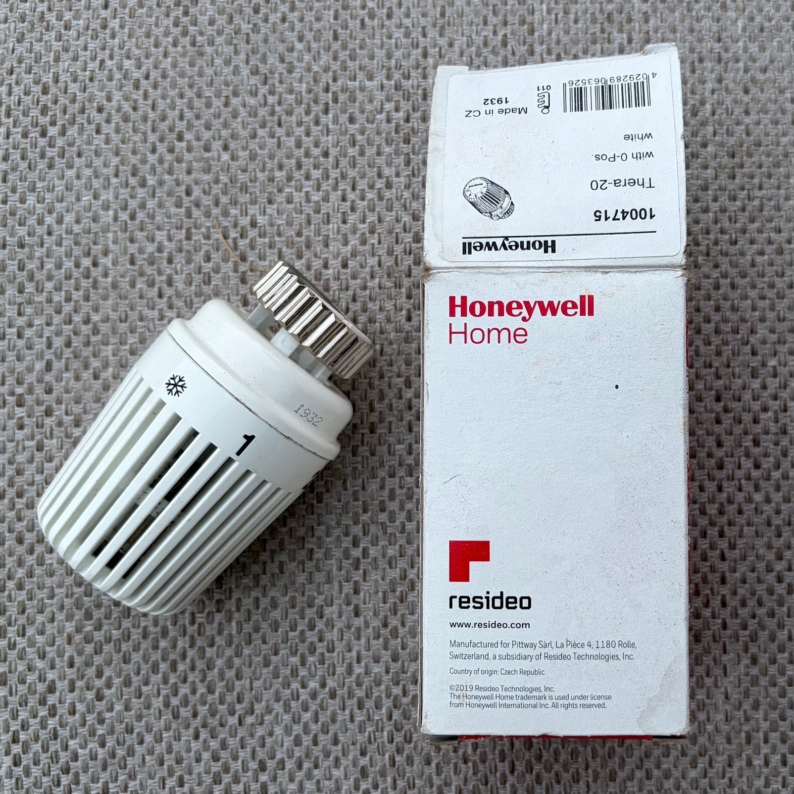 Honeywell Thera-20 Thermostaatknop / Radiatorknop (1004715), Ophalen, Zo goed als nieuw, Radiator
