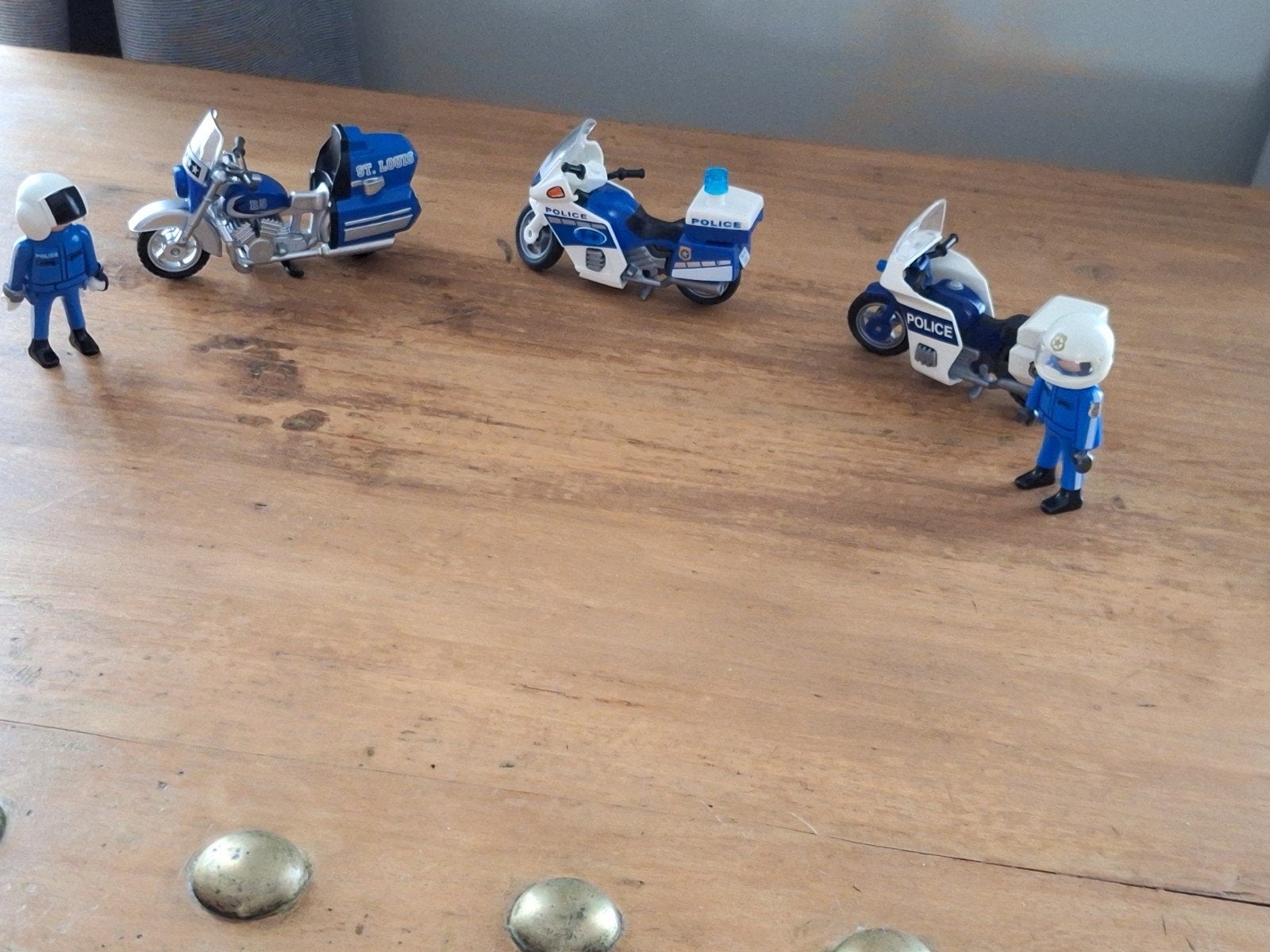 Playmobil parkeerplaats voor politiemotoren, Ophalen of Verzenden