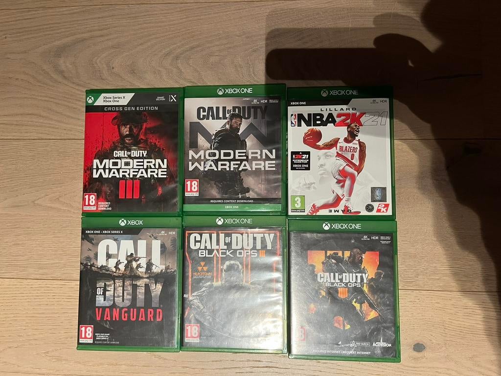 Lot xbox one games, Ophalen, Zo goed als nieuw