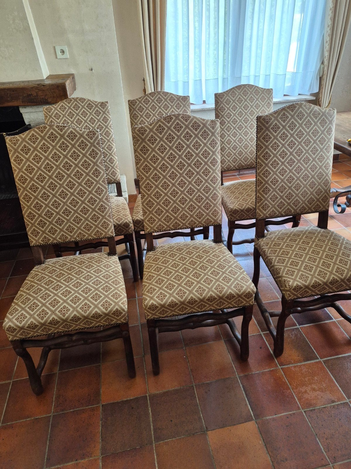 chaises, Antiquités & Art, Antiquités | Meubles | Chaises & Canapés, Enlèvement ou Envoi